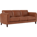 Aurora Furniture Maui Stationary Leather Match Sofa 86720S 2362 IMAGE 1