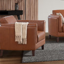  Aurora Furniture Maui Stationary Leather Match Chair 86720C 2362 IMAGE 1