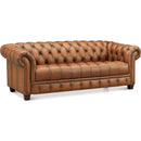  Aurora Furniture York Stationary Leather Match Sofa 87239S 2825 IMAGE 1