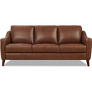  Aurora Furniture Ersa Stationary Leather Sofa 86901S 1568 IMAGE 1