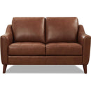  Aurora Furniture Ersa Stationary Leather Loveseat 86901L 1568 IMAGE 1