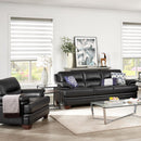  Aurora Furniture Luxor Stationary Leather Chair 89806C 2512 IMAGE 2