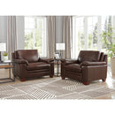  Aurora Furniture Magnum Stationary Leather Chair 89196C 2033 IMAGE 4