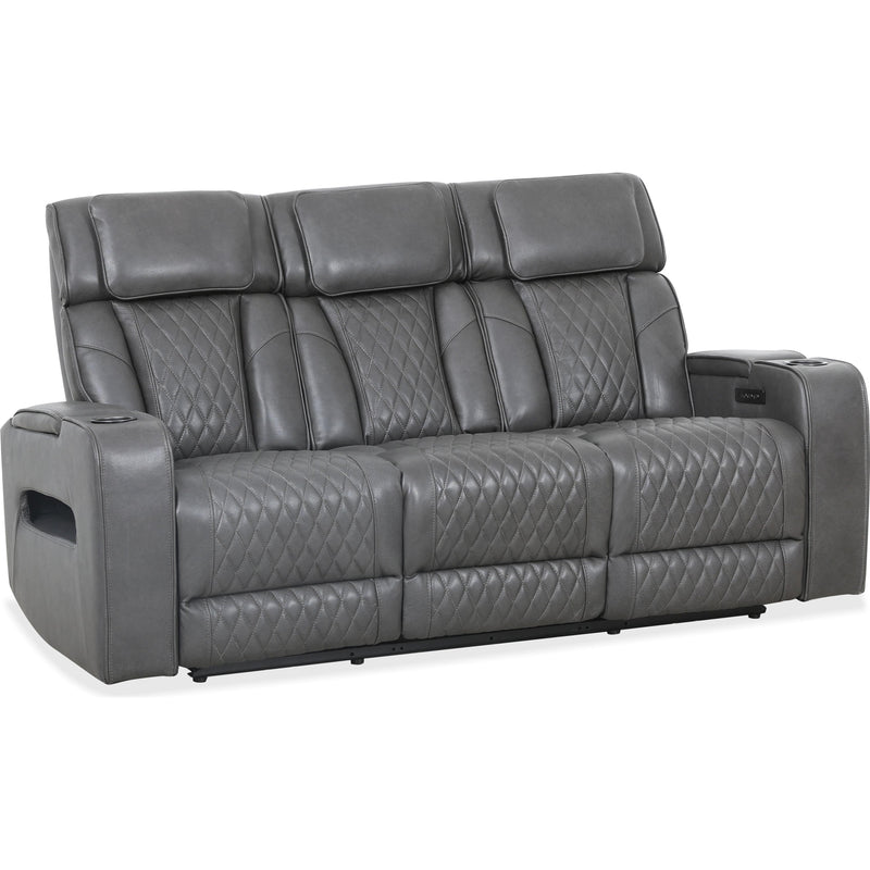 Primo International Heritage Power Reclining Leather Match Sofa Colton