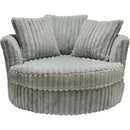  Minhas Furniture Swivel Fabric Chair 6122-HM-SW IMAGE 1