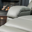  Harmony Beds Recliners Power Ember Power Recliner with Heat - Ash IMAGE 12