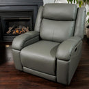  Harmony Beds Recliners Power Ember Power Recliner with Heat - Ash IMAGE 2