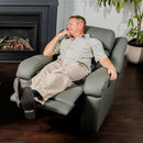  Harmony Beds Recliners Power Ember Power Recliner with Heat - Ash IMAGE 6