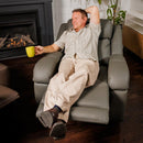  Harmony Beds Recliners Power Ember Power Recliner with Heat - Ash IMAGE 7