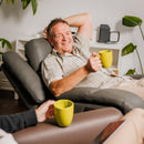  Harmony Beds Recliners Power Ember Power Recliner with Heat - Ash IMAGE 8