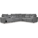  Signature Design by Ashley ModMax II Power Reclining Fabric 6 pc Sectional 6590658C/6590657C/6590646C/6590677C/6590646C/6590662C IMAGE 1