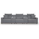  Signature Design by Ashley ModMax II Power Reclining Fabric 5 pc Sectional 6590658C/6590657C/6590646C/6590657C/6590662C IMAGE 1