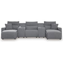  Signature Design by Ashley ModMax II Power Reclining Fabric 5 pc Sectional 6590679C/6590657C/6590646C/6590657C/6590697C IMAGE 1