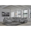  Signature Design by Ashley ModMax II Power Reclining Fabric 7 pc Sectional 6590679C/6590660C/6590646C/6590677C/6590631C/6590660C/6590662C IMAGE 6