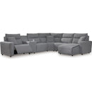  Signature Design by Ashley ModMax II Power Reclining Fabric 6 pc Sectional 6590631C/6590646C/6590657C/6590658C/6590677C/6590697C IMAGE 1