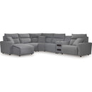  Signature Design by Ashley ModMax II Reclining Fabric 6 pc Sectional 6590679C/6590631C/6590677C/6590646C/6590660C/6590662C IMAGE 1