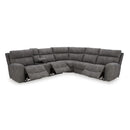  Signature Design by Ashley Next-Gen DuraPella Power Reclining Leather Look 6 pc Sectional 6100358C/6100357C/6100331C/6100377C/6100346C/6100362C IMAGE 2