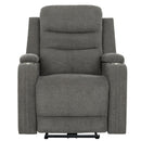  Primo International Gotham Power Fabric Recliner UI54165543MPCH IMAGE 1