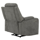  Primo International Gotham Power Fabric Recliner UI54165543MPCH IMAGE 5