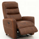 Primo International Heritage Power Glider Fabric Recliner Cole Power Glider Recliner - Palermo Dark Brown IMAGE 2
