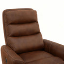  Primo International Heritage Power Glider Fabric Recliner Cole Power Glider Recliner - Palermo Dark Brown IMAGE 4