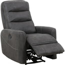  Primo International Heritage Power Glider Fabric Recliner Cole Power Glider Recliner - Palermo Grey IMAGE 2