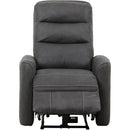  Primo International Heritage Power Glider Fabric Recliner Cole Power Glider Recliner - Palermo Grey IMAGE 3