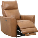  Primo International Heritage Power Glider Leather Match Recliner Conrad Power Glider Recliner - Modena Earth IMAGE 2