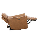 Primo International Heritage Power Glider Leather Match Recliner Conrad Power Glider Recliner - Modena Earth IMAGE 5