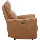  Primo International Heritage Power Glider Leather Match Recliner Conrad Power Glider Recliner - Modena Earth IMAGE 7