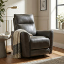 Primo International Heritage Power Glider Leather Match Recliner Conrad Power Glider Recliner - Modena Shadow IMAGE 10