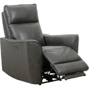  Primo International Heritage Power Glider Leather Match Recliner Conrad Power Glider Recliner - Modena Shadow IMAGE 2