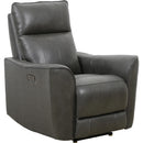  Primo International Heritage Power Glider Leather Match Recliner Conrad Power Glider Recliner - Modena Shadow IMAGE 6