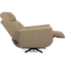  Decor-Rest Furniture Power Swivel Fabric Recliner 2606-F Power Swivel Recliner w/Power Headrest IMAGE 5