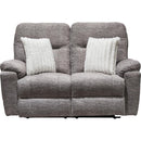  Minhas Furniture Power Reclining Fabric Loveseat 8259-ZD-PRL IMAGE 1