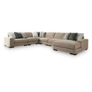  Benchcraft Linenhause 31803S15 6 pc Sectional with Chaise IMAGE 1