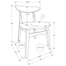  Monarch Dining Chair I 1365 IMAGE 4