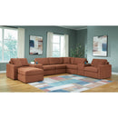  Signature Design by Ashley® Modmax 92102U3 8 pc Sectional and Ottoman - Spice IMAGE 2
