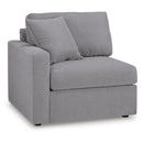  Signature Design by Ashley® Modmax 92104U12 4 pc Sectional and Ottoman - Granite IMAGE 9