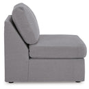  Signature Design by Ashley® Modmax 92104U2 4 pc Sectional and Ottoman - Granite IMAGE 4