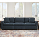 Signature Design by Ashley® Modmax 92121U4 3 pc Sectional and Ottoman - Ink IMAGE 8