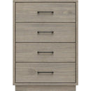  Mako Wood Furniture Vista 4-Drawer Chest Vista 1500-29 4-Drawer Chest IMAGE 1