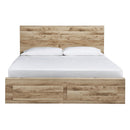  Signature Design by Ashley Hyanna Queen Panel Bed with Storage B100-13/B1050-54SCI/B1050-57CI/B1050-95CI IMAGE 2