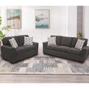  Minhas Furniture Stationary Fabric Loveseat CAMERON-RS-L IMAGE 2