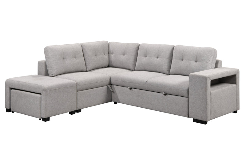 Marcella   Fabric Sleeper Sectional