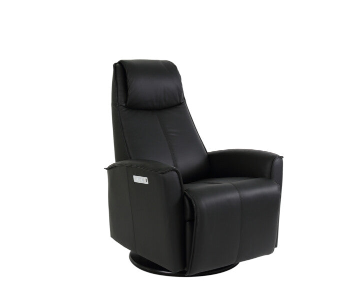 Fjords of Norway Urban Swivel Glider Leather Recliner 447116P-205