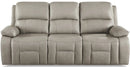 Amax Leather Westminster Power Reclining Leather Sofa