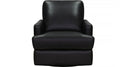 Amax Leather Georgia Swivel Leather Chair Georgia Swivel Leather Chair - Granite
