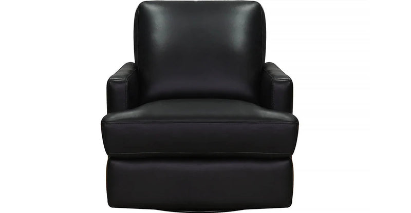 Amax Leather Georgia Swivel Leather Chair Georgia Swivel Leather Chair - Granite