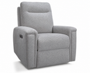 8520 Decor-Rest Furniture Power Recliner Fabric with Headrest & Lumbar